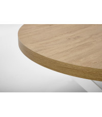 PERONI stół rozkładany dąb złoty - biały (2p1szt)