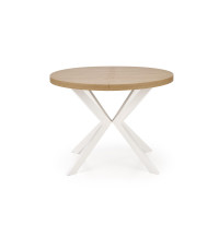 PERONI stół rozkładany dąb złoty - biały (2p1szt)