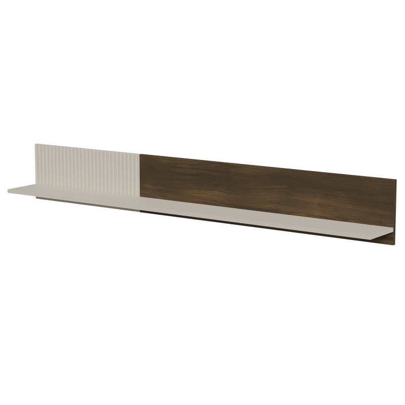 RANDOM 2 P-2 półka wisząca kaszmir / orzech / czarny (1p1szt)