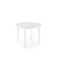 RINGO stół kolor blat - biały, nogi - biały (102-142x102x76 cm) (2p1szt)