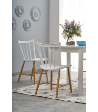 RINGO stół kolor blat - biały, nogi - biały (102-142x102x76 cm) (2p1szt)