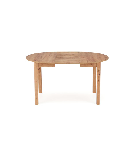 RINGO stół kolor blat dąb craft, nogi - dąb craft (102-142x102x76 cm) (2p1szt)