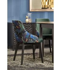 RINGO stół kolor blat czarny, nogi - czarny (102-142x102x76 cm) (2p1szt)