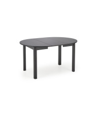 RINGO stół kolor blat czarny, nogi - czarny (102-142x102x76 cm) (2p1szt)