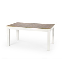 SEWERYN 160/300 cm stół kolor dąb sonoma / biały (160-300x90x76 cm) (3p1szt)