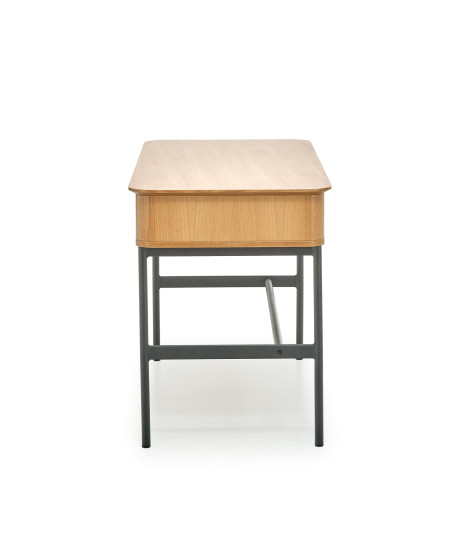 SMART biurko B-1 dąb naturalny/czarny (1p1szt)