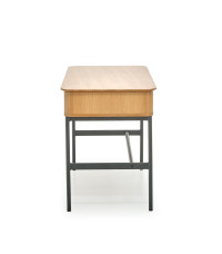 SMART biurko B-1 dąb naturalny/czarny (1p1szt)