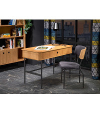 SMART krzesło KR dąb naturalny/czarny (1p2szt)