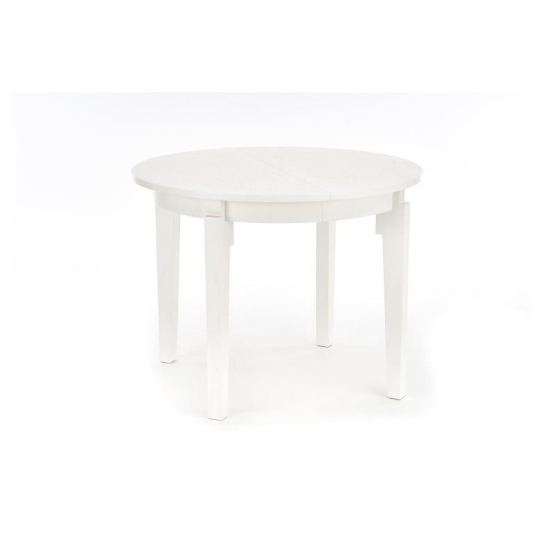 SORBUS stół rozkładany, blat - biały, nogi - białe (2p1szt)