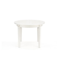 SORBUS stół rozkładany, blat - biały, nogi - białe (2p1szt)