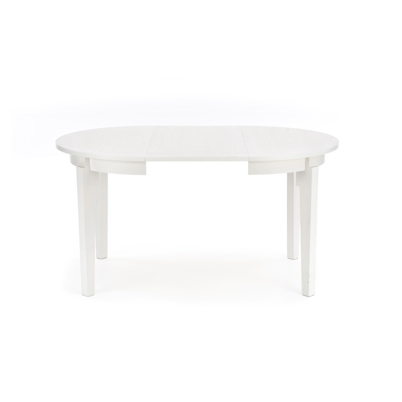 SORBUS stół rozkładany, blat - biały, nogi - białe (2p1szt)