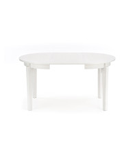 SORBUS stół rozkładany, blat - biały, nogi - białe (2p1szt)