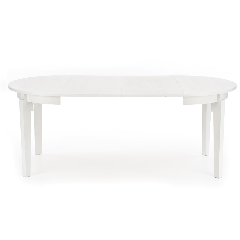 SORBUS stół rozkładany, blat - biały, nogi - białe (2p1szt)