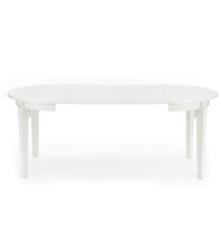 SORBUS stół rozkładany, blat - biały, nogi - białe (2p1szt)