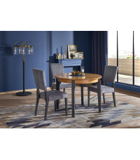 SORBUS stół rozkładany, blat - dąb miodowy, nogi - grafitowe (2p1szt)