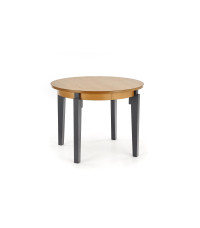 SORBUS stół rozkładany, blat - dąb miodowy, nogi - grafitowe (2p1szt)