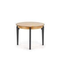 SORBUS stół rozkładany, blat - dąb miodowy, nogi - grafitowe (2p1szt)