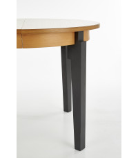 SORBUS stół rozkładany, blat - dąb miodowy, nogi - grafitowe (2p1szt)