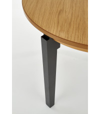 SORBUS stół rozkładany, blat - dąb miodowy, nogi - grafitowe (2p1szt)