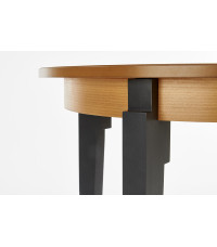 SORBUS stół rozkładany, blat - dąb miodowy, nogi - grafitowe (2p1szt)