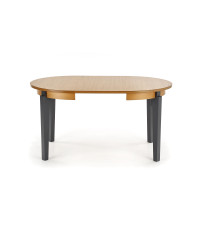 SORBUS stół rozkładany, blat - dąb miodowy, nogi - grafitowe (2p1szt)