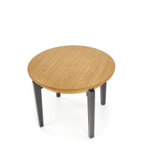 SORBUS stół rozkładany, blat - dąb miodowy, nogi - grafitowe (2p1szt)