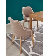 TIAGO 2 stół rozkładany 140-220/80 blat: dąb craft, nogi: dąb craft (3p1szt)