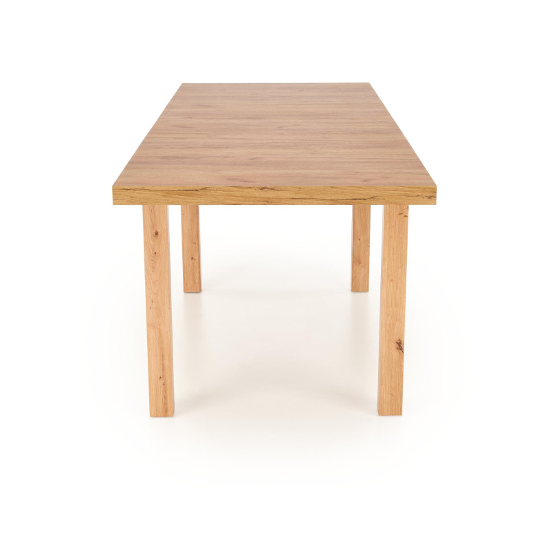 TIAGO 2 stół rozkładany 140-220/80 blat: dąb craft, nogi: dąb craft (3p1szt)