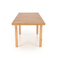 TIAGO 2 stół rozkładany 140-220/80 blat: dąb craft, nogi: dąb craft (3p1szt)