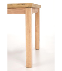 TIAGO 2 stół rozkładany 140-220/80 blat: dąb craft, nogi: dąb craft (3p1szt)