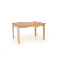 TIAGO 2 stół rozkładany 140-220/80 blat: dąb craft, nogi: dąb craft (3p1szt)