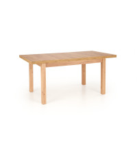 TIAGO 2 stół rozkładany 140-220/80 blat: dąb craft, nogi: dąb craft (3p1szt)