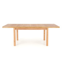 TIAGO 2 stół rozkładany 140-220/80 blat: dąb craft, nogi: dąb craft (3p1szt)