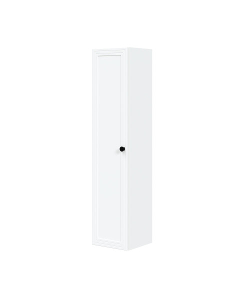 TORETO Słupek 1D (MDF ramiak) biały (1p1szt)