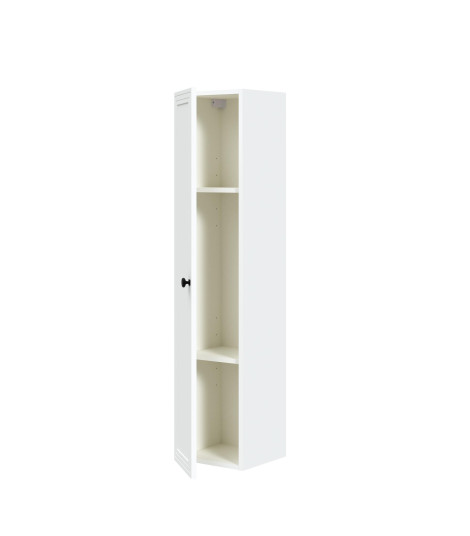 TORETO Słupek 1D (MDF ramiak) biały (1p1szt)