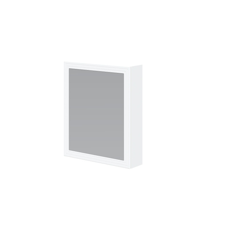 TORETO Szafka lustrzana 70x60/1D (MDF ramiak) biały (1p1szt) TORETO Szafka lustrzana 70x60/1D (MDF ramiak) biały (1p1szt)