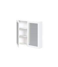 TORETO Szafka lustrzana 70x80/2D (MDF ramiak) biały (1p1szt) TORETO Szafka lustrzana 70x80/2D (MDF ramiak) biały (1p1szt)