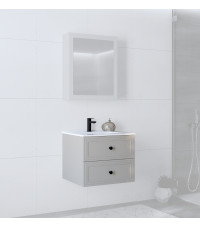 TORETO Szafka pod umywalkę 60/2S (MDF ramiak) cashmere (1p1szt) TORETO Szafka pod umywalkę 60/2S (MDF ramiak) cashmere (1p1szt)