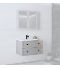 TORETO Szafka pod umywalkę 80/2S (MDF ramiak) cashmere (1p1szt) TORETO Szafka pod umywalkę 80/2S (MDF ramiak) cashmere (1p1szt)
