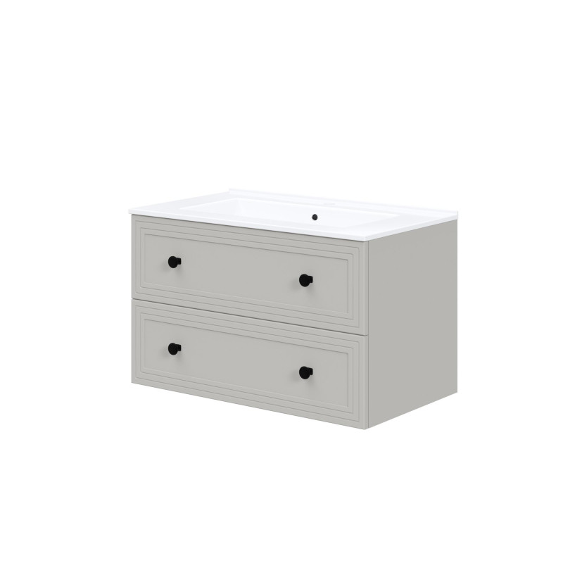 TORETO Szafka pod umywalkę 80/2S (MDF ramiak) cashmere (1p1szt) TORETO Szafka pod umywalkę 80/2S (MDF ramiak) cashmere (1p1szt)