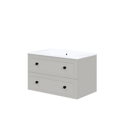 TORETO Szafka pod umywalkę 80/2S (MDF ramiak) cashmere (1p1szt)
