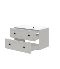 TORETO Szafka pod umywalkę 80/2S (MDF ramiak) cashmere (1p1szt) TORETO Szafka pod umywalkę 80/2S (MDF ramiak) cashmere (1p1szt)