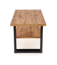 VENOM U ława kolor: dąb wotan/czarny (2p1szt)