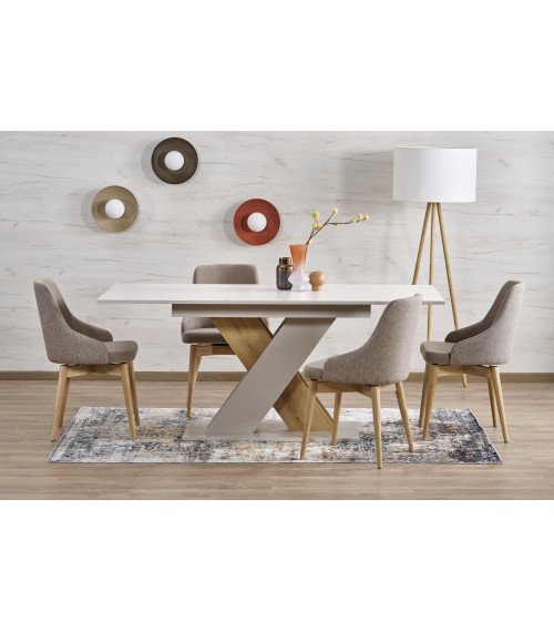 XARELTO stół rozkładany kaszmir - dąb cremona (2p1szt)