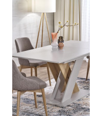 XARELTO stół rozkładany kaszmir - dąb cremona (2p1szt)