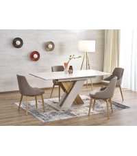 XARELTO stół rozkładany kaszmir - dąb cremona (2p1szt)