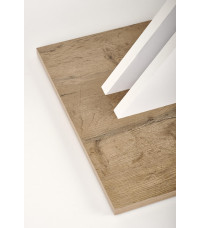 XARELTO stół rozkładany dąb lancelot - biały (2p1szt)