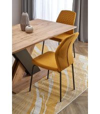 XARELTO stół rozkładany dąb wotan - czarny (2p1szt)