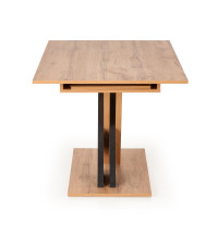 XARELTO stół rozkładany dąb wotan - czarny (2p1szt)