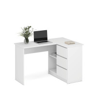 BEGA biurko, biały (2p1szt)